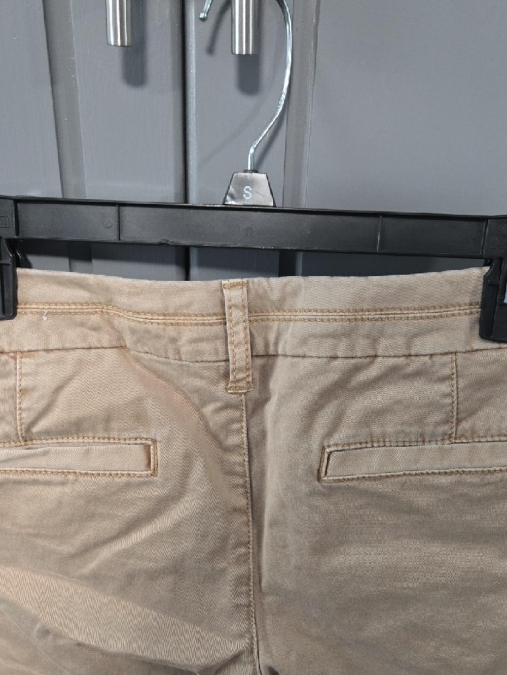 American Eagle Outfitters Women's Tan High Waist Shorts - Picture 4 of 4